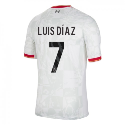 Camiseta Liverpool Luis Diaz 7 Tercera 2024-25 Camiseta Liverpool Luis Diaz 7 Tercera 2024-25